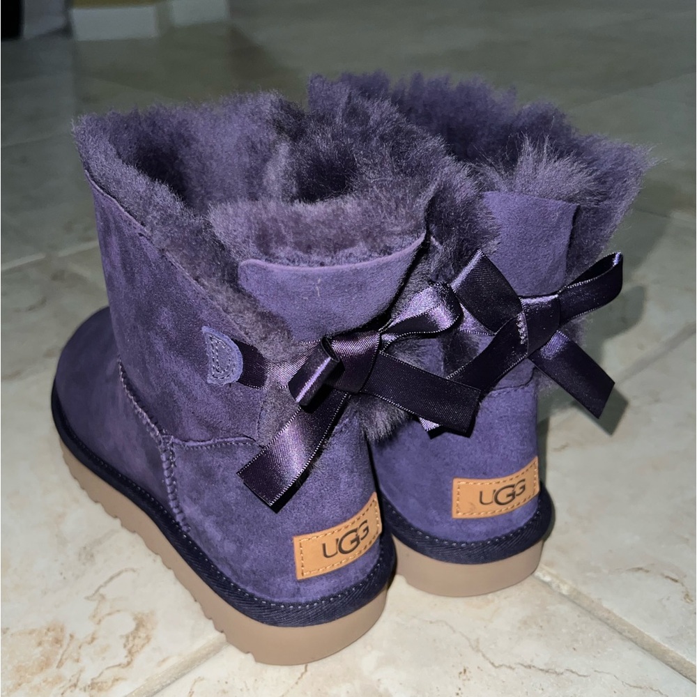Mini Bailey Bow II UGG in Nightshade
